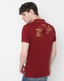 LUXE BACK HIT FLOCK POLO