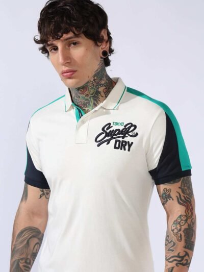 SHOULDER PANEL TENNIS POLO