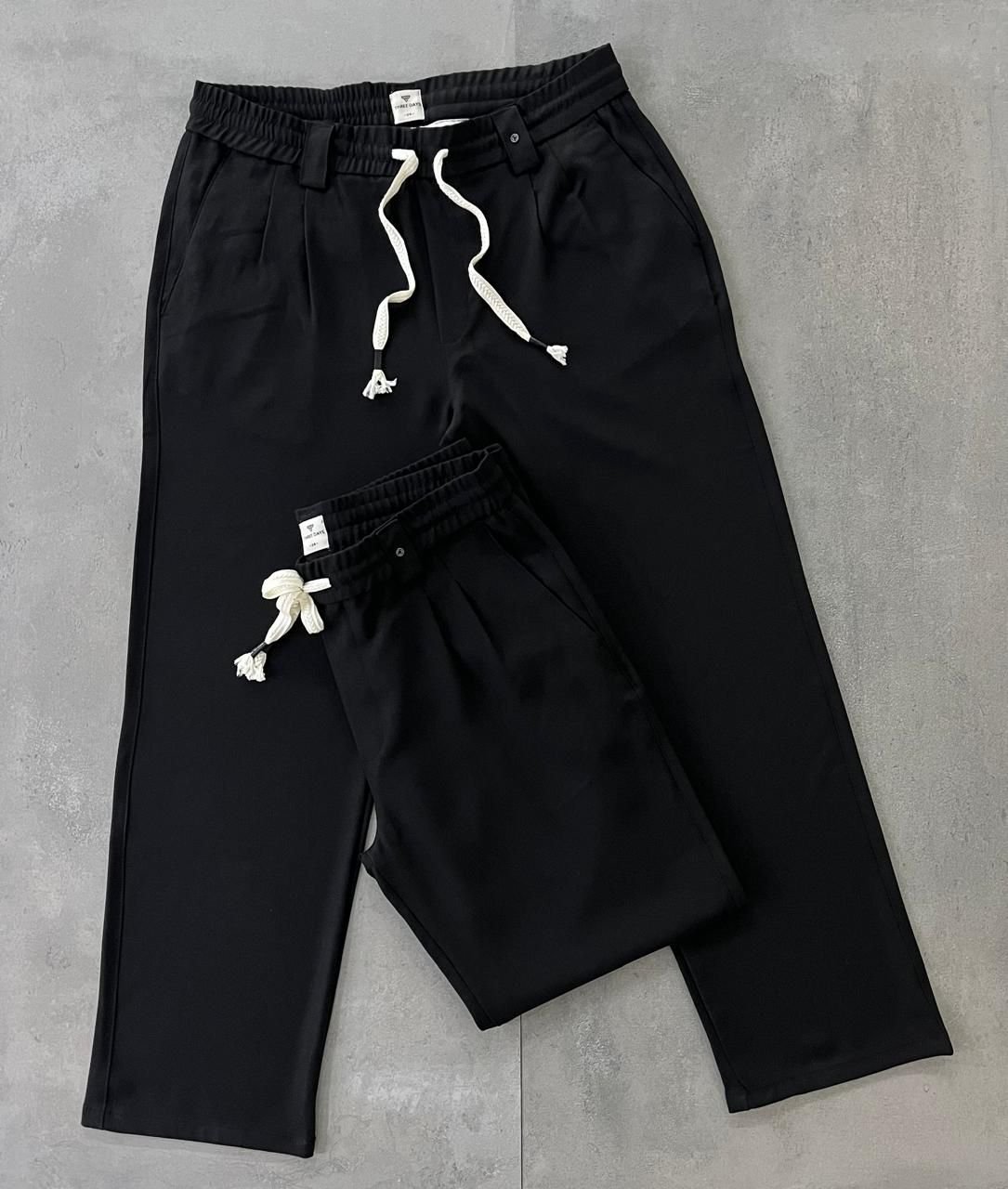 Three Days Black Relaxed Fit Pant - Image 3