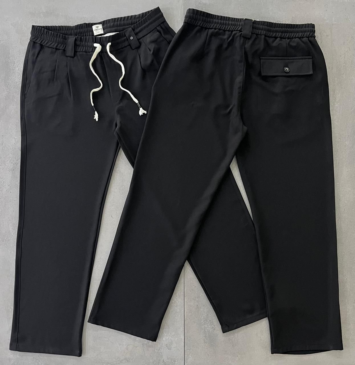 Three Days Black Relaxed Fit Pant - Image 4