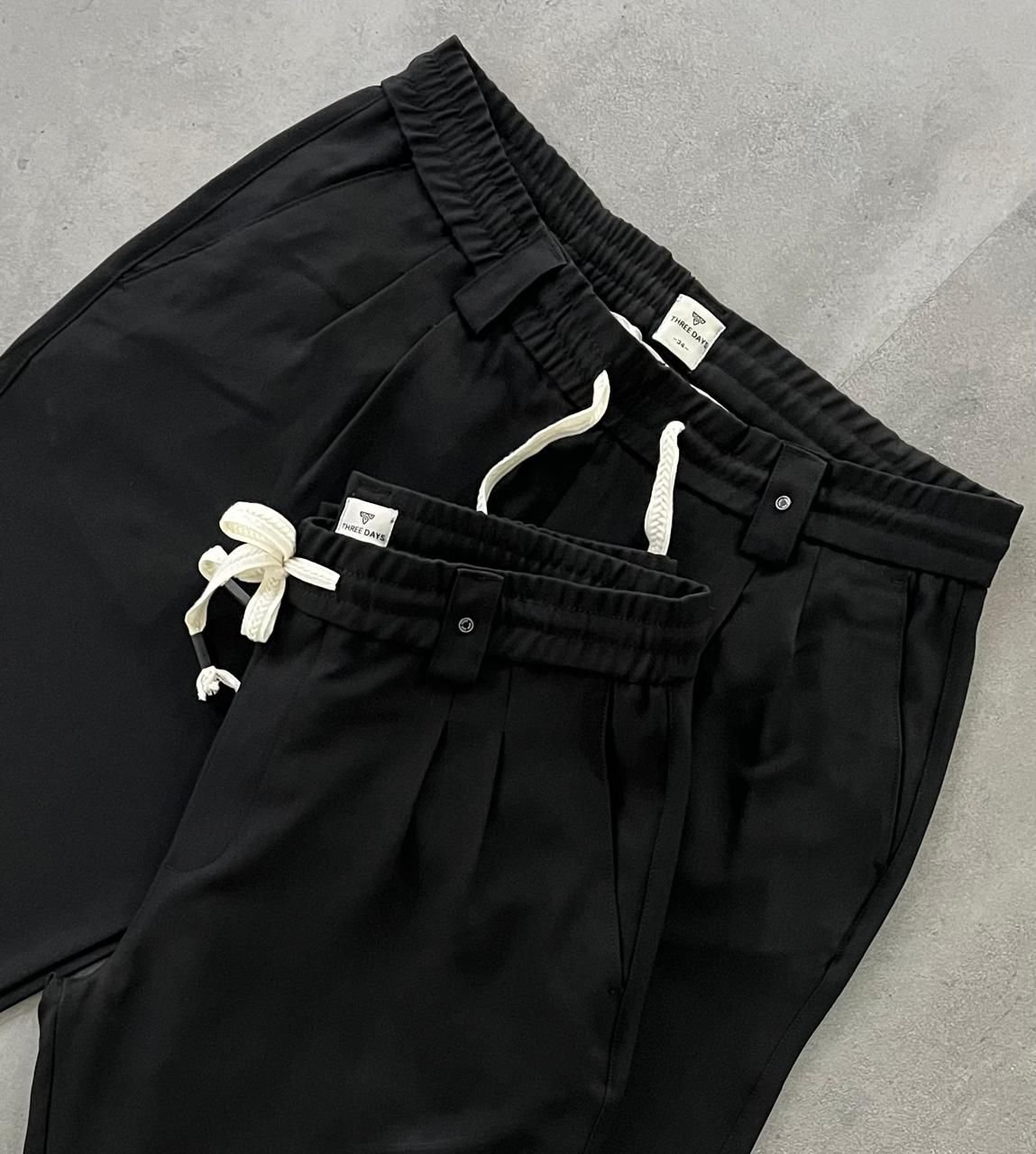 Three Days Black Relaxed Fit Pant - Image 5