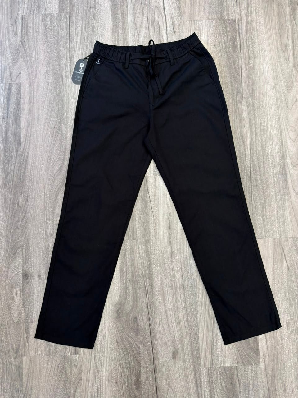 Premium Black Linen Pant (Adithya Birla Mills Fabric)