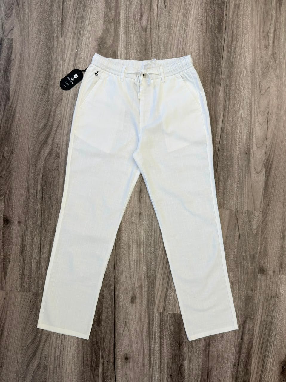 Premium White Linen Pant (Adithya Birla Mills Fabric)