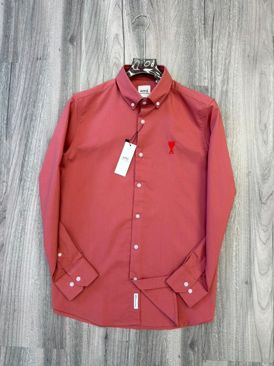 Imported Crimson Red Shirt Color Oxford Lycra Shirt