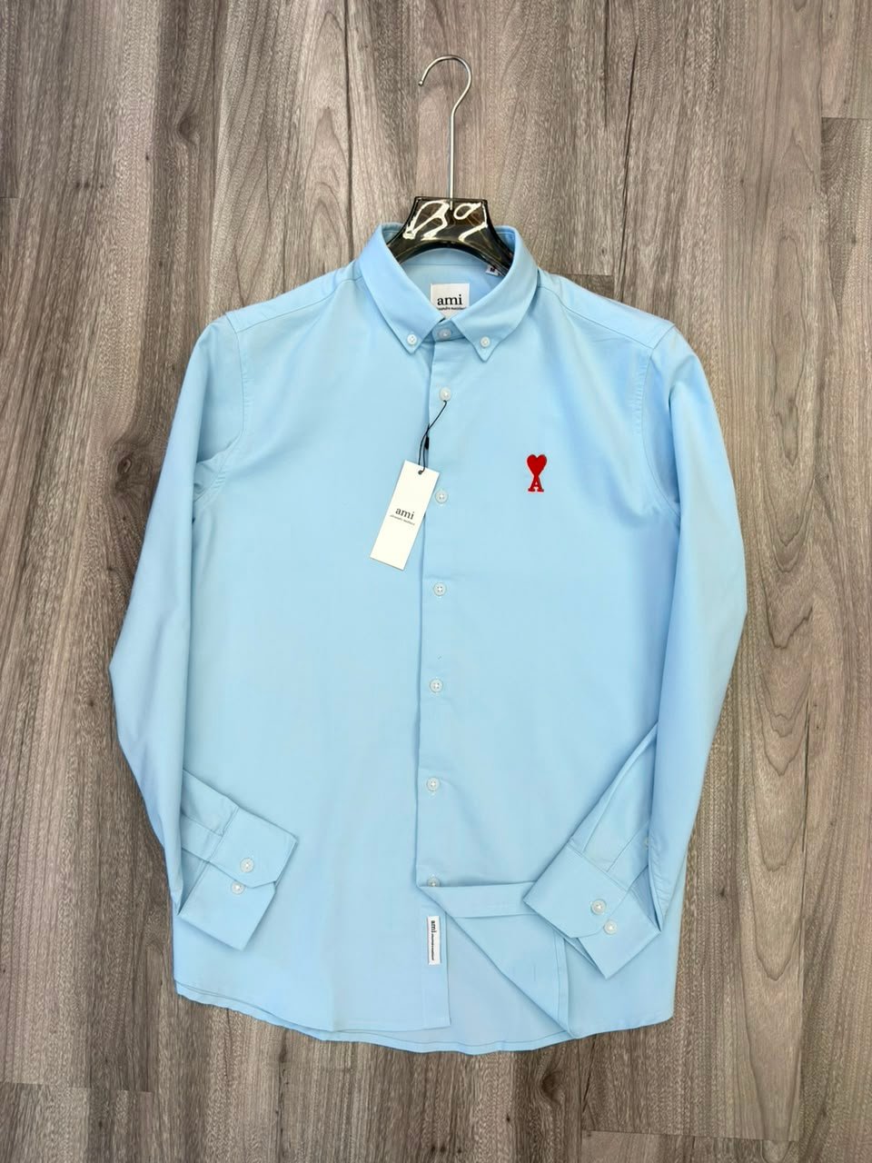 Imported Sky Blue Shirt Color Oxford Lycra Shirt