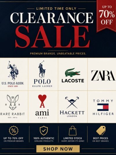 Clearance Sale – special offer