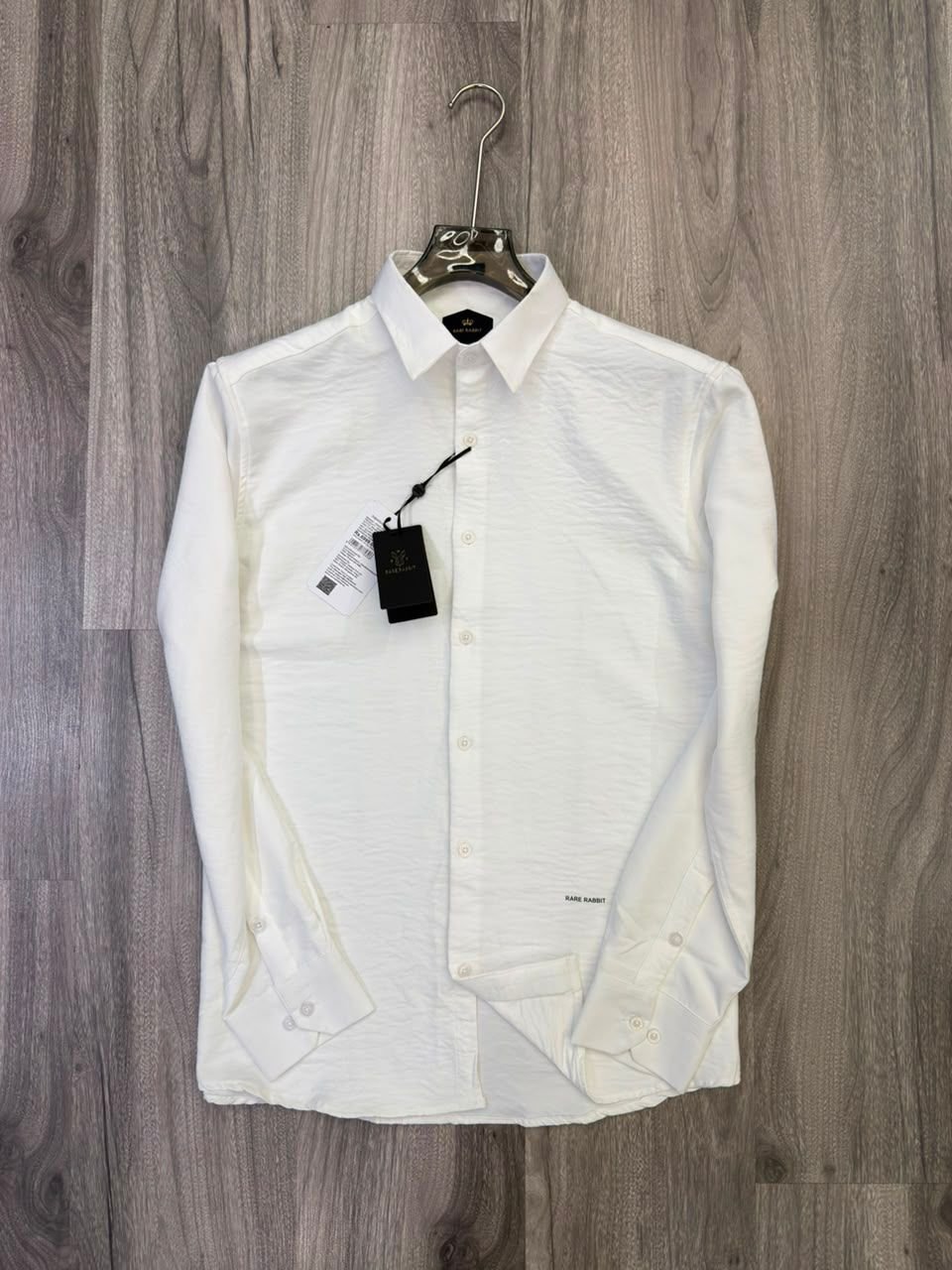 Rare Rabbit Suede Shirts (White)