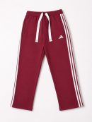 Adidas Cotton Track Pants - Maroon