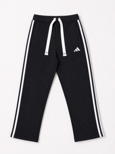 Adidas Cotton Track Pants - Black