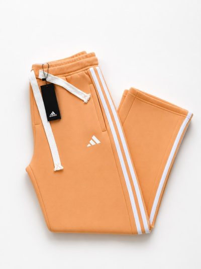 Adidas Cotton Track Pants - Mustard Orange