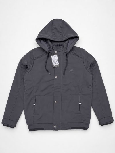 Premium Hooded Winter Jacket(Charcoal Grey)
