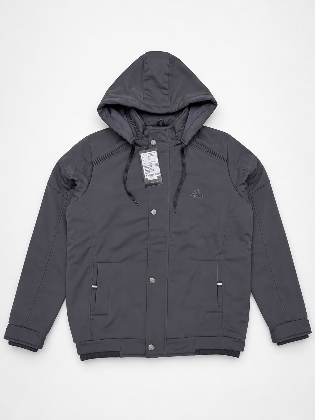 Premium Hooded Winter Jacket(Charcoal Grey)
