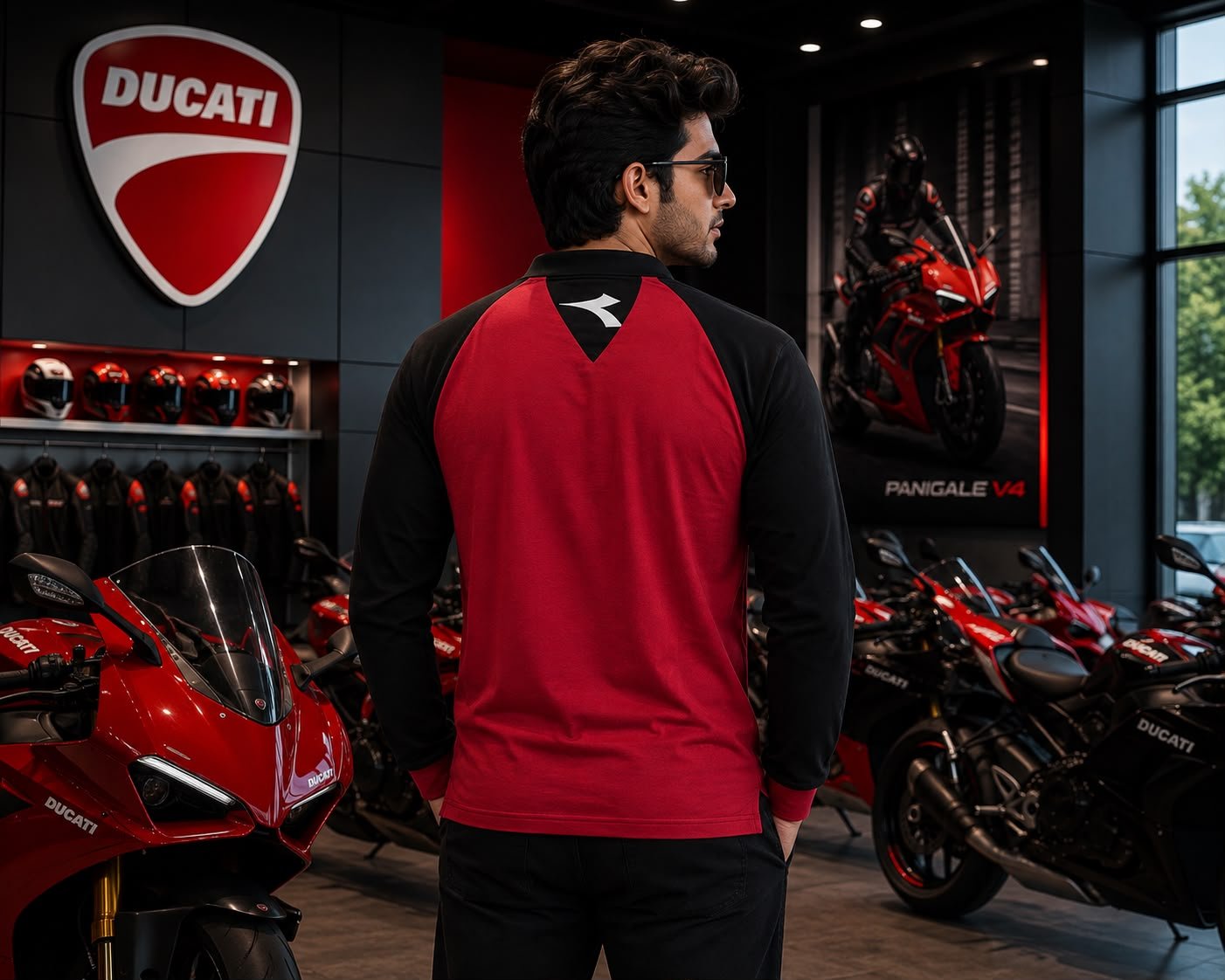 Ducati Full Sleeves Polo Tshirts 360GSM (3) - Image 2