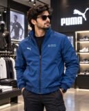 Puma 2 in 1 Premium Waterproof Jacket (Blue with navy blue) 1