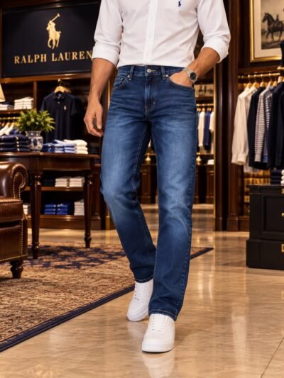 RL Polo Premium Jeans Ankle Fit Medium Denim Blue - 6